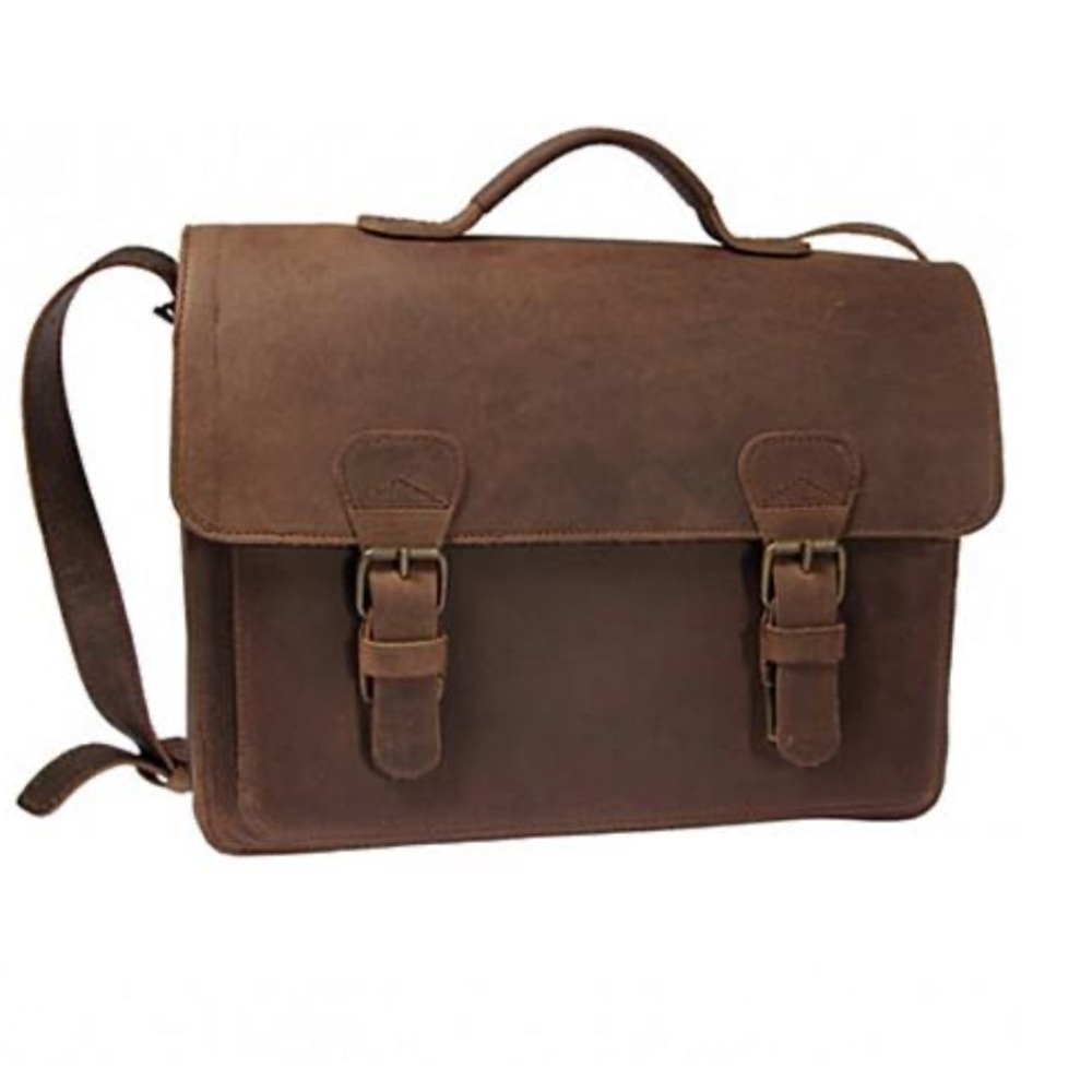 ⭐️ Host Pick Belgium Made Leather Messenger Bag /briefcase Ruitertassen